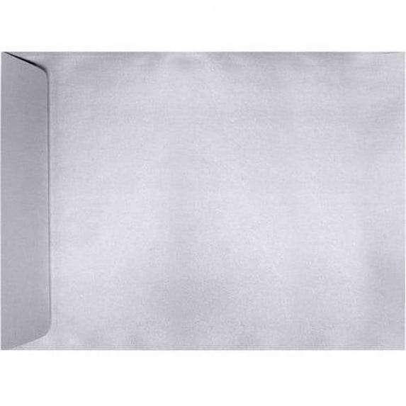 6 x 9 Open End Envelopes - Silver Metallic (500 Qty.)