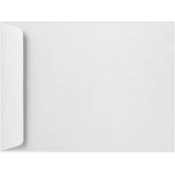 6 x 9 Open End Envelopes - White Linen (500 Qty.)