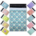 thumbnail image 1 of 6 x 9 Poly Mailers Designer Quality 2.4Mil Thickness Shipping Plastic Envelopes Mailing Bags Self Adhesive Printed, 1 of 6