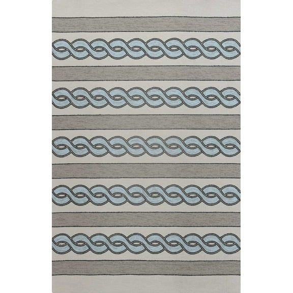 6' x 9'  UV treated Polypropylene Ivory or Spa Area Rug