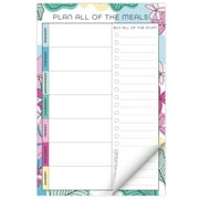 6" x 9" Vertical Meal Planner - Sketched Floral