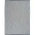 thumbnail image 1 of 6 x 9 ft. Blue Geometric Power Loom Rectangle Area Rug - Blue - 6 x 9 ft., 1 of 1