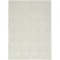 thumbnail image 1 of 6 x 9 ft. Cream Geometric Flatweave Rectangle Area Rug, 1 of 1