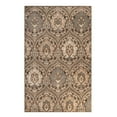 thumbnail image 1 of 6 x 9 ft. Floral Stain Resistant Rectangle Area Rug - Ivory - Beige & Light Blue, 1 of 1