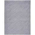 thumbnail image 1 of 6 x 9 ft. Gray & Ivory Abstract Power Loomed Washable Non Skid Rectangle Area Rug, 1 of 1