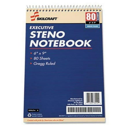 6 x 9 in. Executive Steno Notebook with 80 Sheets