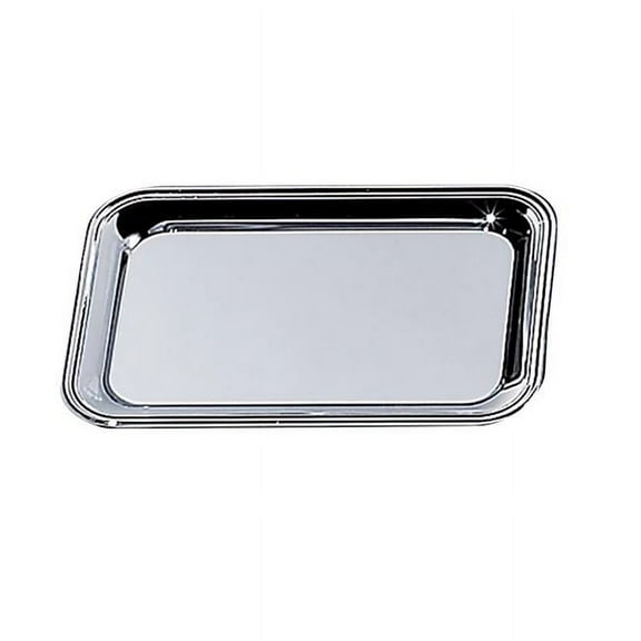 6 x 9 in. Nickel Plated Rectangular Cash Tray
