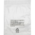 thumbnail image 1 of 6" x 9" x 1.5 mil Clear Plastic Resealable Suffocation Warning Bags with Lip & Tape and 10pt Print in 3 Languages (Case of 1,000), 1 of 1