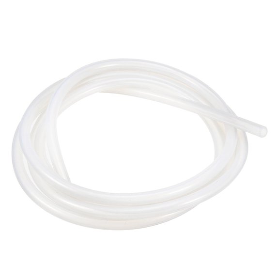6 x 9mm Silicone Translucent Tube Water Air Pump Hose Pipe 2 Meter 6.5Ft Long