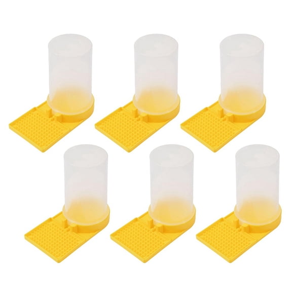 6PCS Bee Watering Station Water for Bees Garden Drinking Beekeeping Equipment Honey Beehive Entrance Feeder