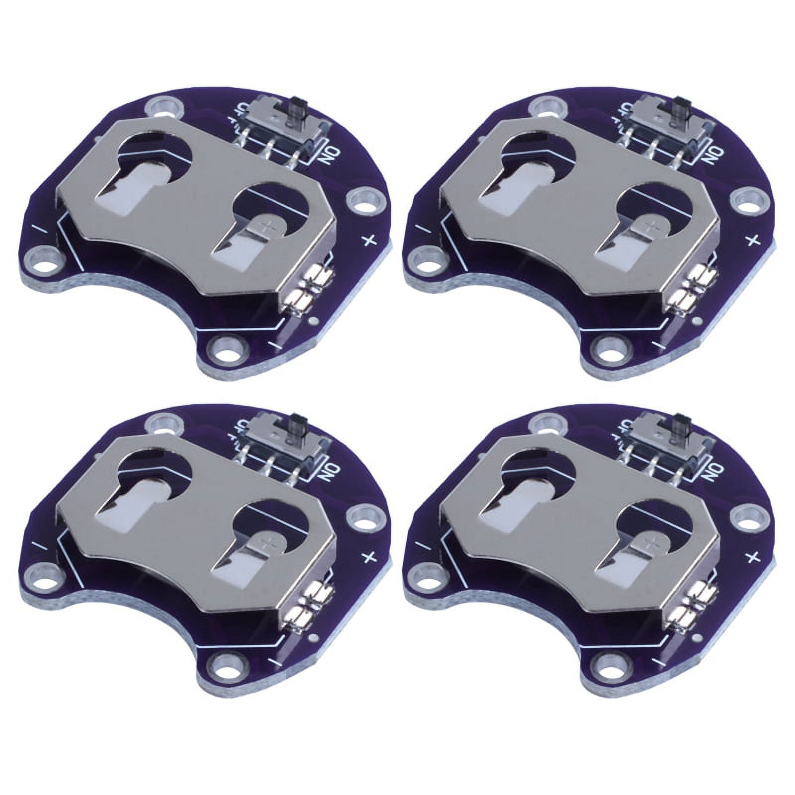 6 x Coin Cell Battery Holder for CR2032 with Switch