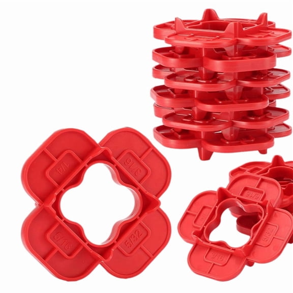 6 x Deck Spacer Tool-Red