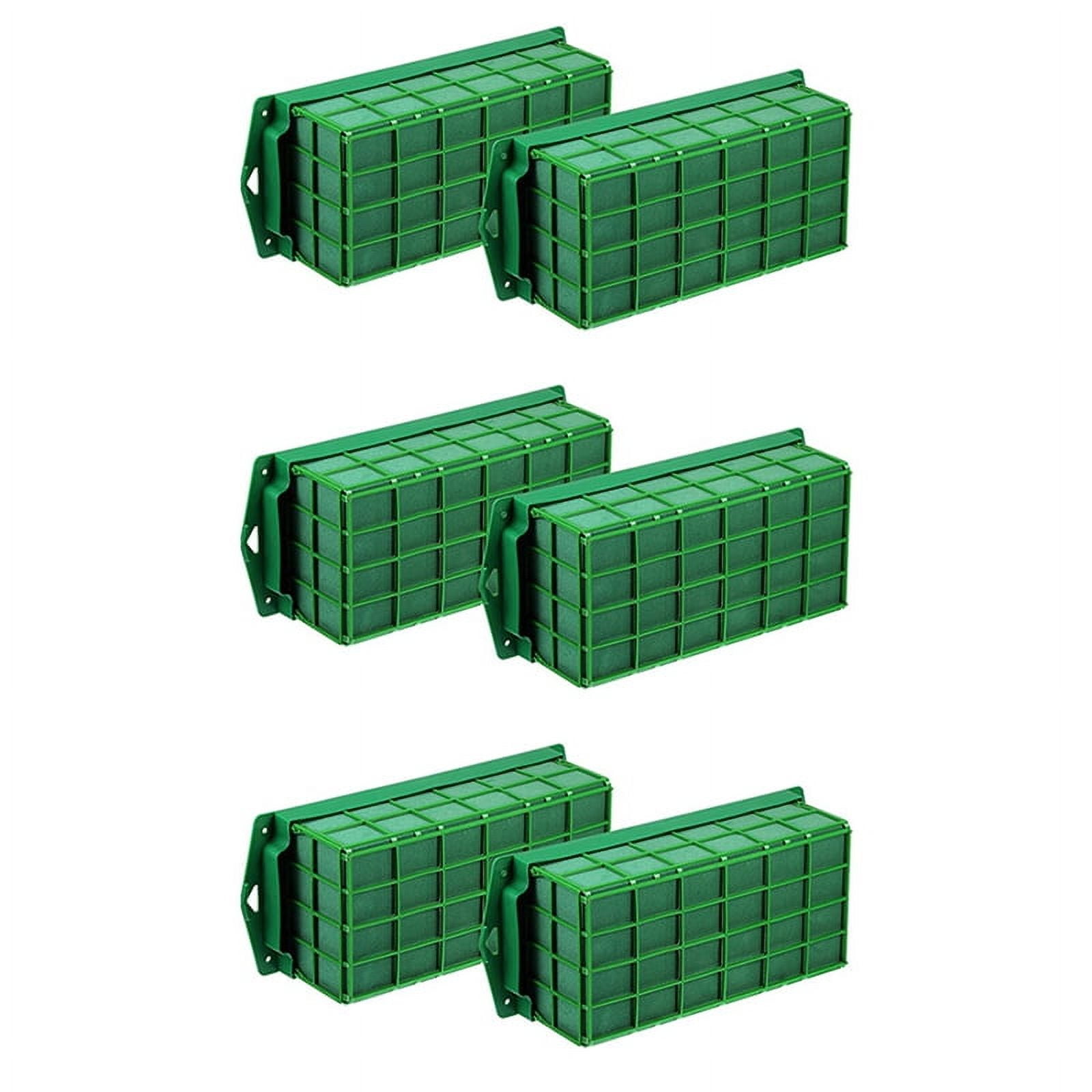 6 x Floral Foam Cage-green