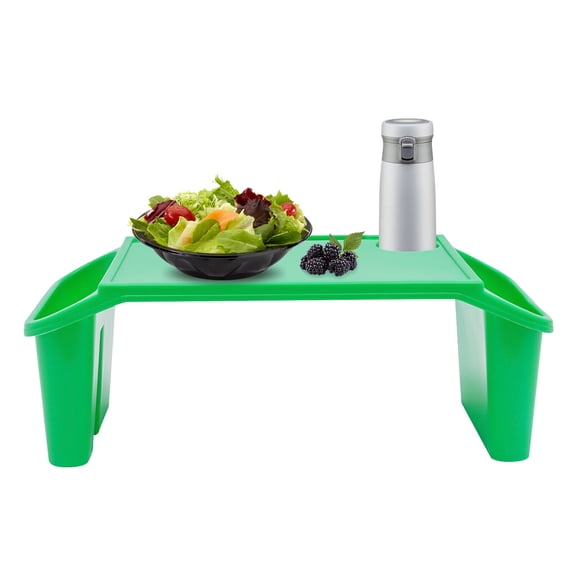 6 x Kids’ Lap Desk, Freestanding Portable Table with Side Pockets Flat PP Tray