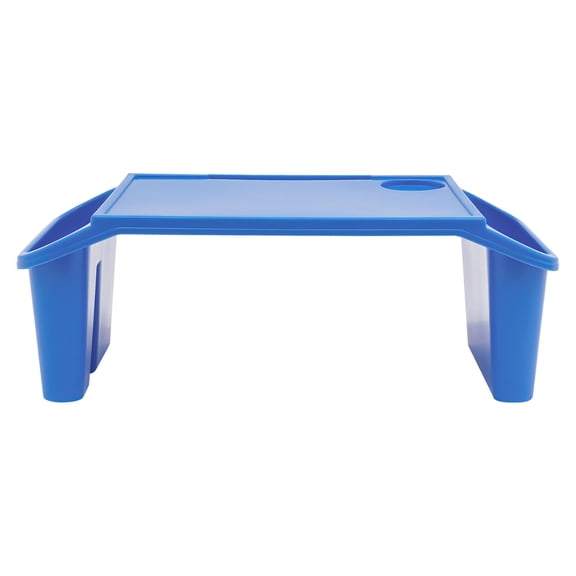 6 x Kids’ Lap Desk, Freestanding Portable Table with Side Pockets Flat PP Tray
