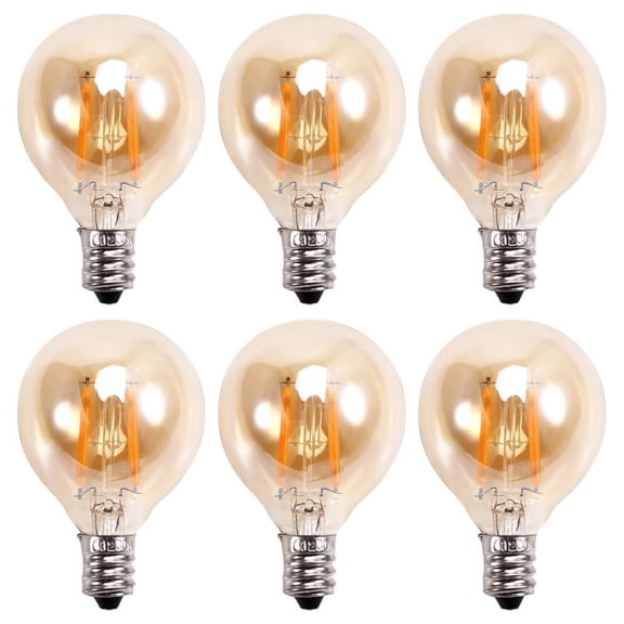 6 x LED light bulb-As Shown