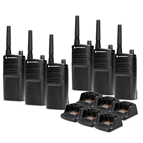 6 x Motorola RMU2040 On-Site 2-Way Radio (RMU2040) - 6 Pack Bundle