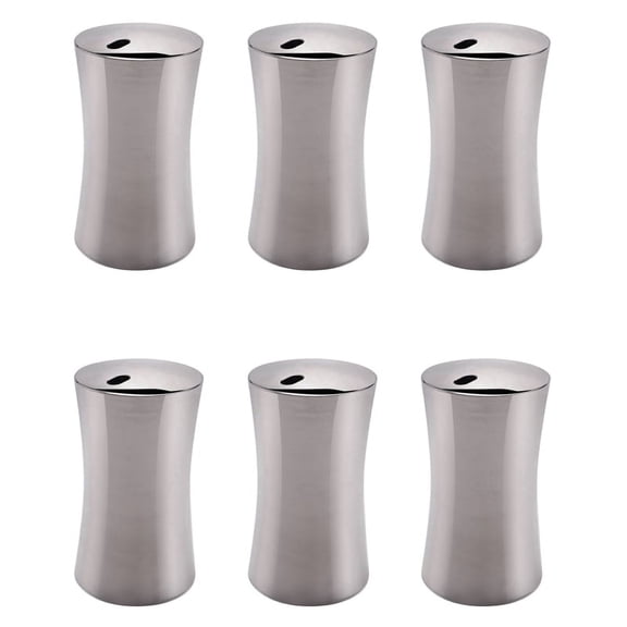 6 x Toothpick Holder-silver