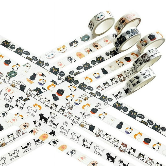 6 x Washi Tape-As Shown