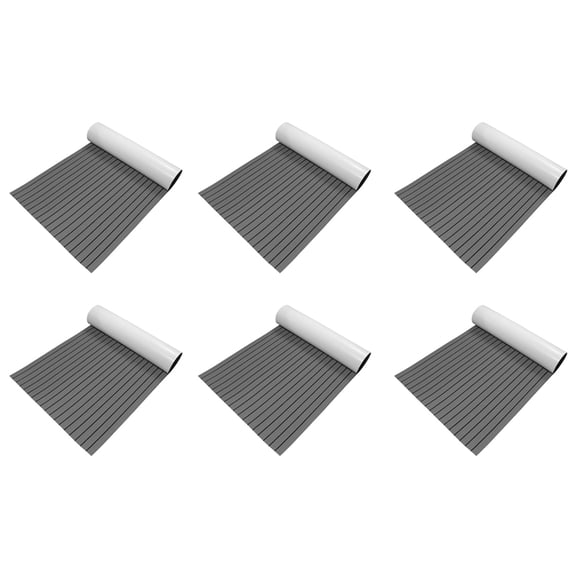 6 x non-slip mat-Gray