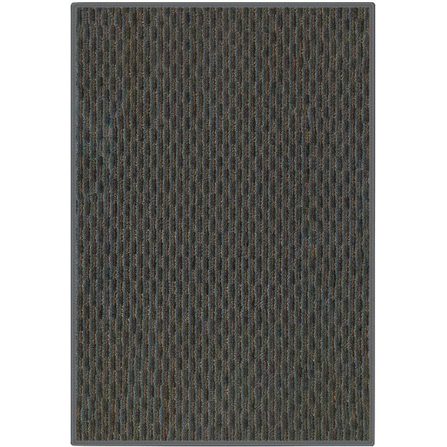 6'x20' Tapestry Blue - Indoor Outdoor Area Rug Carpet Runners with a Premium Fabric Finished Edges