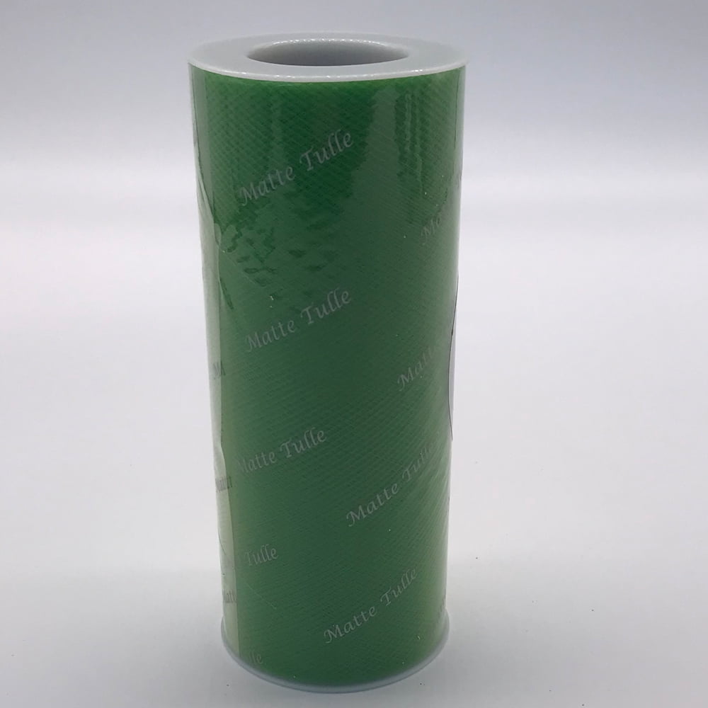 6"x31.25 Yd Matte Tulle-Emerald