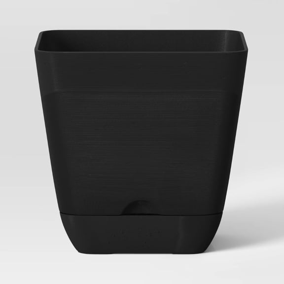 6"x6" Square Planter Pot, Indoor Outdoor Garden Decor