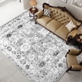 thumbnail image 1 of Cozylore 6'x9' Area Rugs for Living Room Modern Rug Soft Low Pile Non Slip Carpet Machine Washable Indoor Rug for Bedroom Dining Room, Gray, 1 of 6