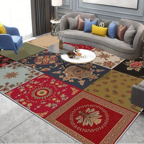 6'x9' Carpet Runner Christmas Carpet Runner Area Rug For Hardwood Floors Arrel Speckled Wool-Blend Area Rug Soft Area Rug