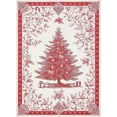 thumbnail image 1 of 6'x9'  Living Room Area Rug Christmas Large Bedroom Rugs Non Slip Washable Xmas Decoration Dining Room Throw Carpet Soft Low Pile Snowflakes Rugs for Holiday Festival Boho Rug for Nursery Kitchen, 1 of 9