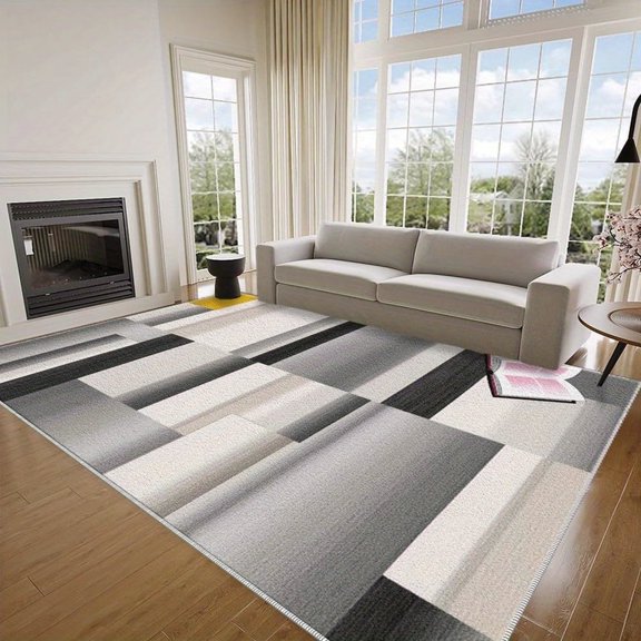 6'x9' floor mat for carpet dining room carpet for under table area rug sets large living room area rug modern abstract area rug