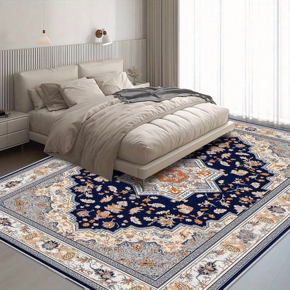 6'x9' non slip carpet pad small carpet for bedroom arrel speckled wool-blend area rug bohemian area rug living toom area rug