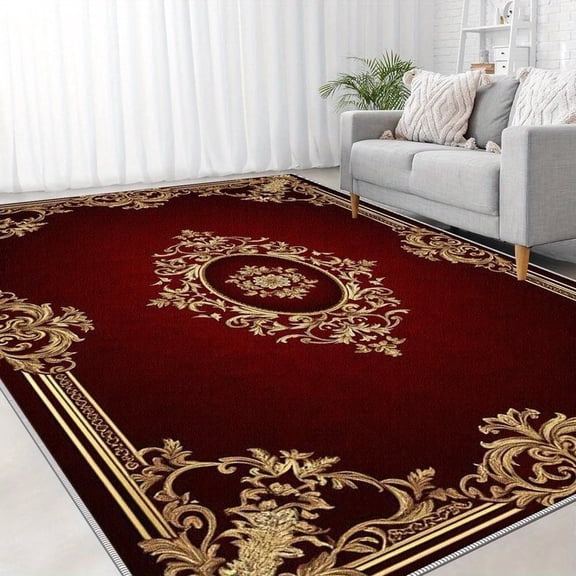 6'x9' washable carpet for living room soft carpet area rug washable christmas area rug farmhouse area rug