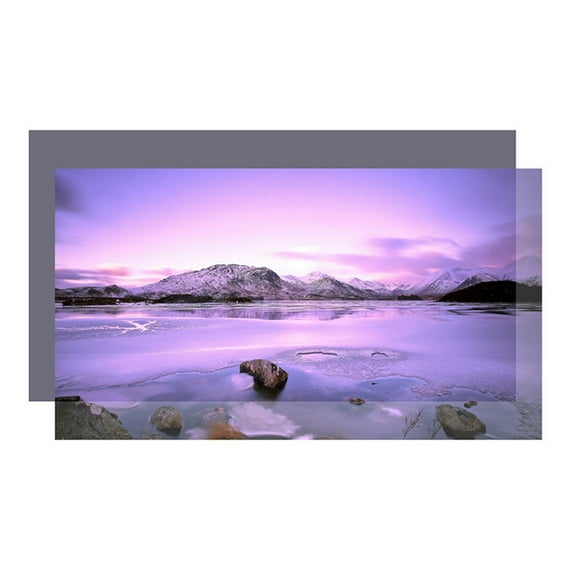 60 100 120 Inch High Brightness Projector Screen Reflective Fabric Cloth Screen Projection Screen ,Not Opaque Projection