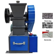 60*100 Jaw Crusher Crush Machine Ore Coke Coal Stone Shatter Grinder with Drawer 220V