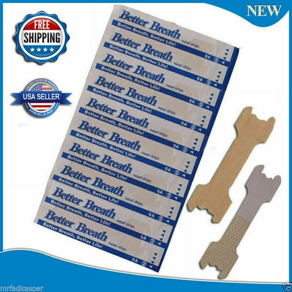 60-1000 Pcs Breathe Better and Reduce Snoring Large Nasal Strips