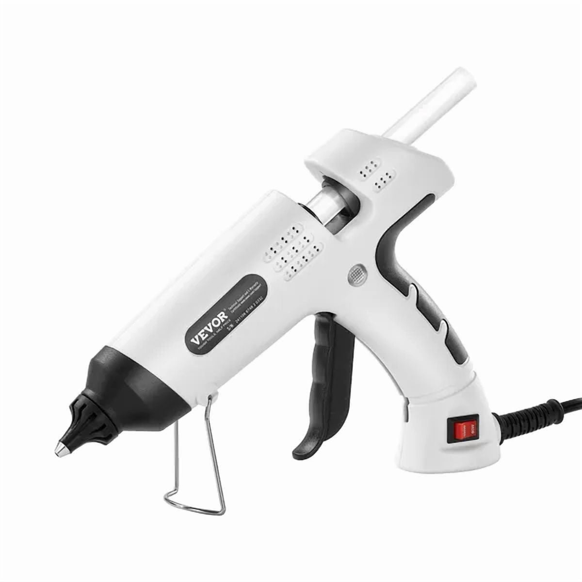 60/100W Dual Power Mini Hot Glue Gun with 20 Glue Sticks&Bag,Fast Heating High Temp Melt for Crafts,DIY,Home Repairs,White