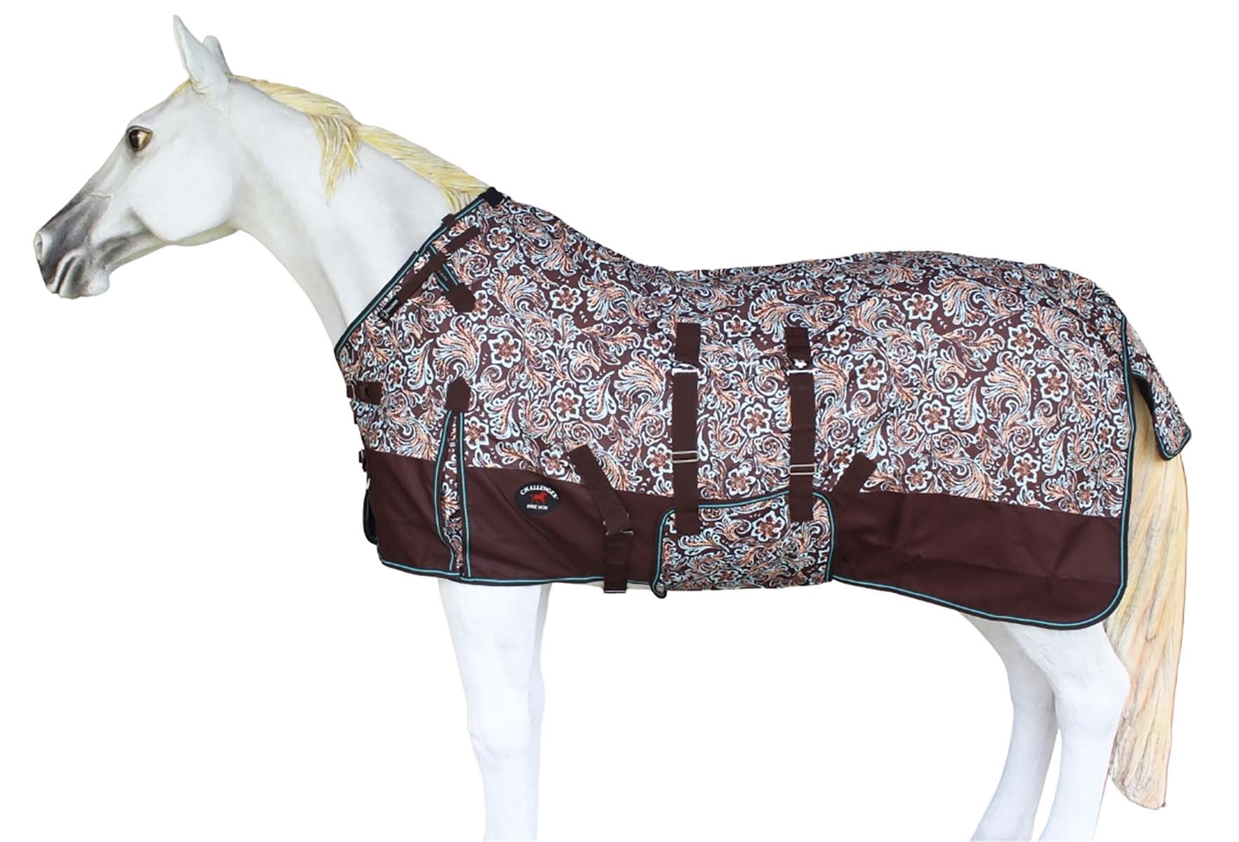 horse blanket research ジャガード ジャカード ブラウン Jacquard