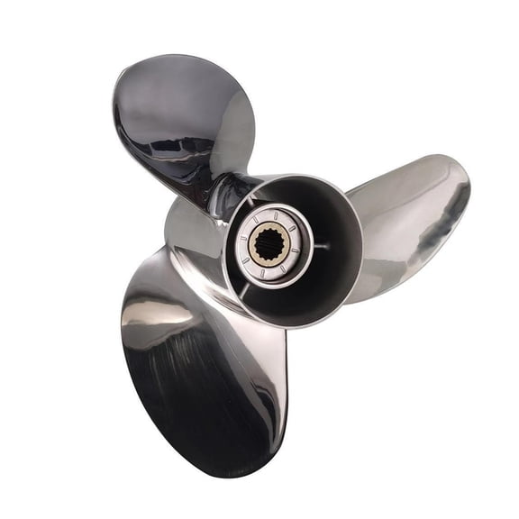 60-140HP Stainless Steel Propeller, Marine Outboard Propeller. ,Easy to Removable