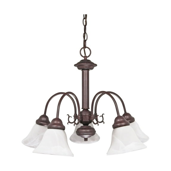 60/183 Nuvo Lighting Ballerina-Five Light Chandelier-24 Inches Wide by 18 Inches High -Traditional Installation