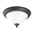 thumbnail image 1 of 60/1846 Nuvo Lighting Dupont-Two Light Flush Mount-15 Inches Wide by 7.75 Inches High, 1 of 2