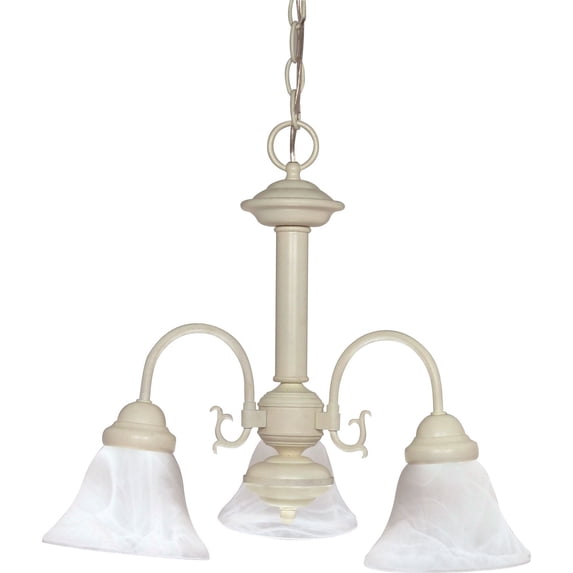 60/188 Nuvo Lighting Ballerina-Three Light Chandelier-20 Inches Wide by 17 Inches High -Traditional Installation