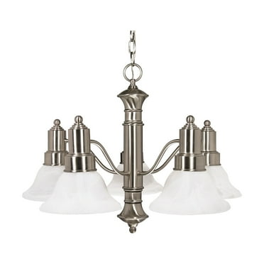 60/189-Nuvo Lighting-Gotham-Five Light Chandelier-24.5 Inches Wide by 17.5 Inches High     -Traditional Installation