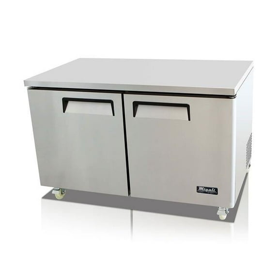 60.2 in. 18.2 cu. ft. Competitor Series Undercounter Freezer, Stainless Steel & Galvanized Steel