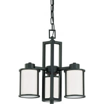 60/2976-Nuvo Lighting-Odeon-Three Light Chandelier-17.75 Inches Wide by 18.5 Inches High     -Traditional Installation