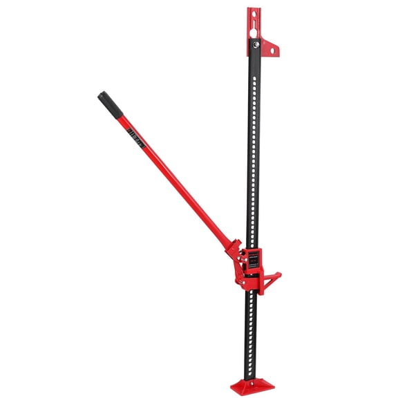 60" 3.2 Ton Heavy-Duty High Lift Farm Utility Jack, Standard Size, Black, Offroad 4x4 Truck ATV Farm Lifting Tool