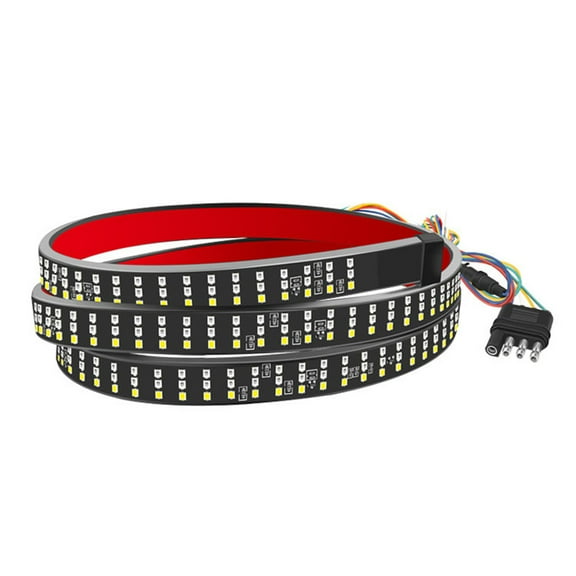 60" 3-Row Truck Strip Tailgate Light Bar Reverse Brake Tail Signal Lamp 432-LED