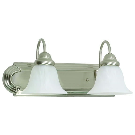 60/320 Nuvo Lighting Ballerina-Two Light Vanity-18 Inches Wide by 7.625 Inches High