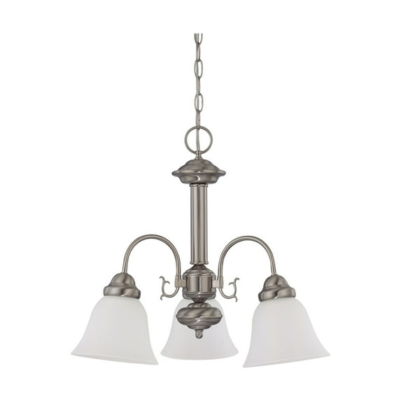 60/3241 Nuvo Lighting Ballerina-Three Light Chandelier-20 Inches Wide by 17 Inches High -Traditional Installation