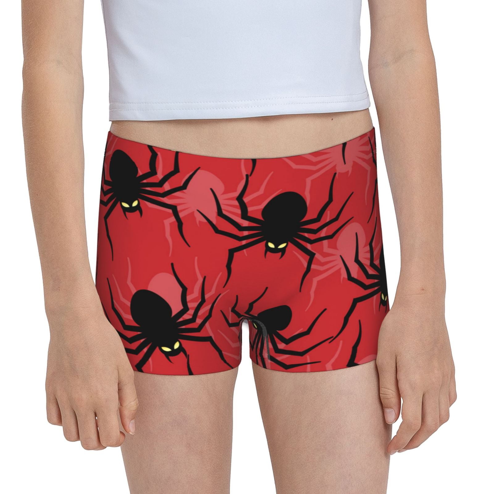 Easygdp Spider Girls Hipster Cotton Underwear Little Girls' Underwear